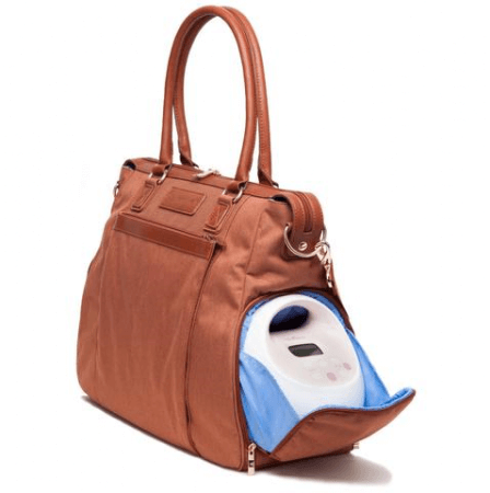 Sarah Wells Claire Brown T Pump Bag Sarah Wells Claire Brown T Pump Bag