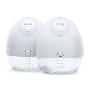 The Elvie pump is discreet, allowing you to use it anywhere