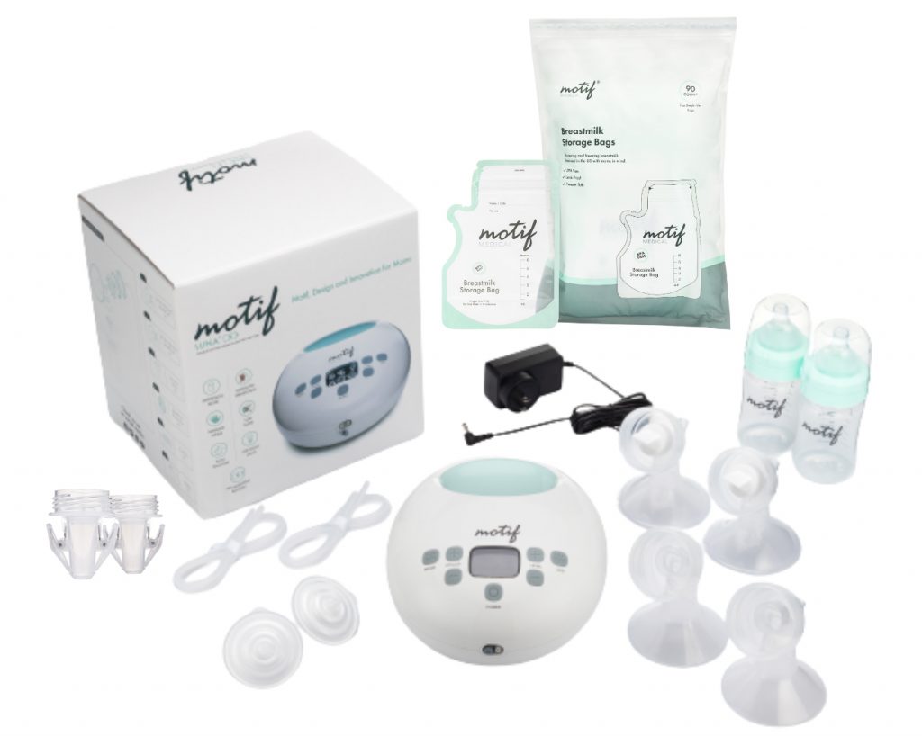 Motif Luna Breast Pump with Battery Bundle Insurance Covered