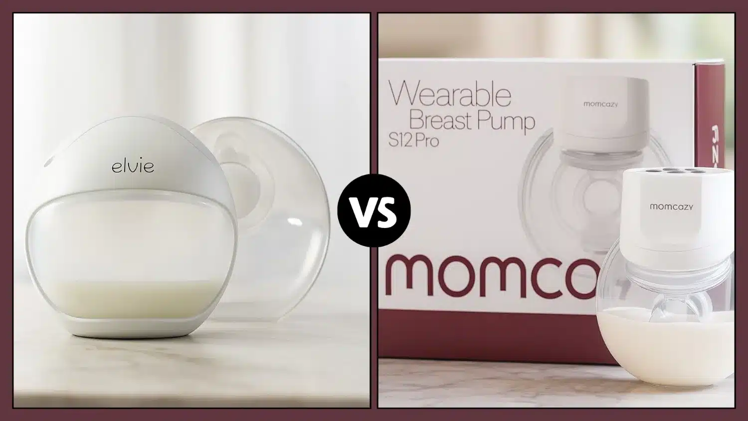 Elvie vs Momcozy Wearable Breast Pump Comparison