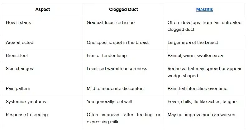 How to Spot Clogged Ducts or Mastitis Before Pain Escalates